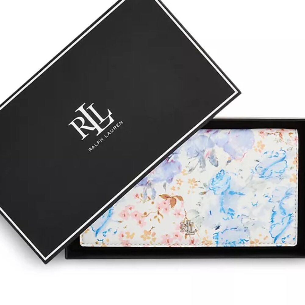 SALE! ✅ LRL Nappa Leather Slim Wallet ✨NWT'S with LRL Gift Box